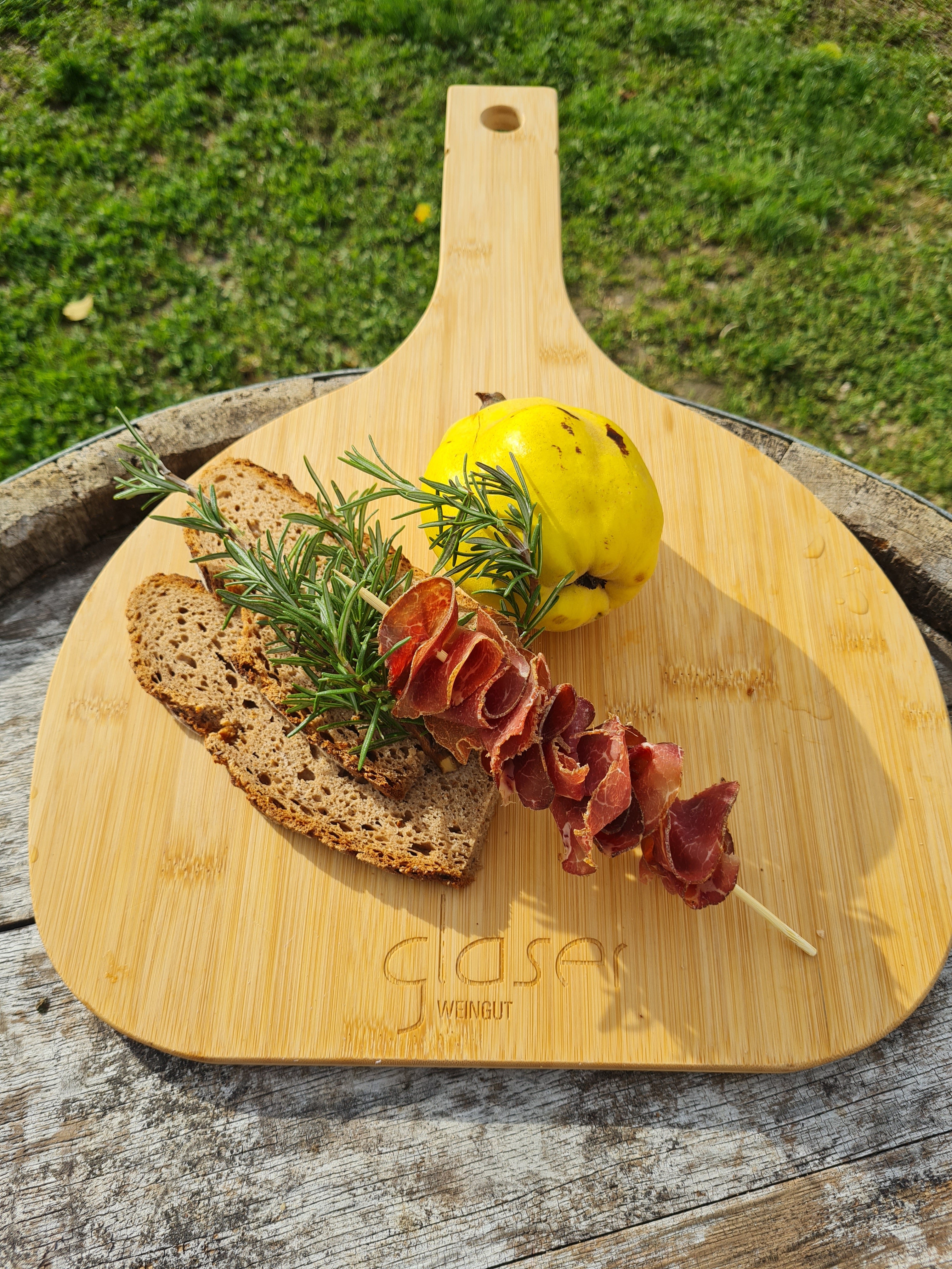 HOLZFASS-SCHINKEN hausgeräuchert - RIND-